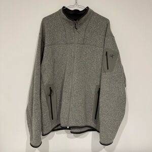 Arc’teryx Mens Covert Cardigan Fleece Full Zip Jacket Polartec XL Grey 2013
